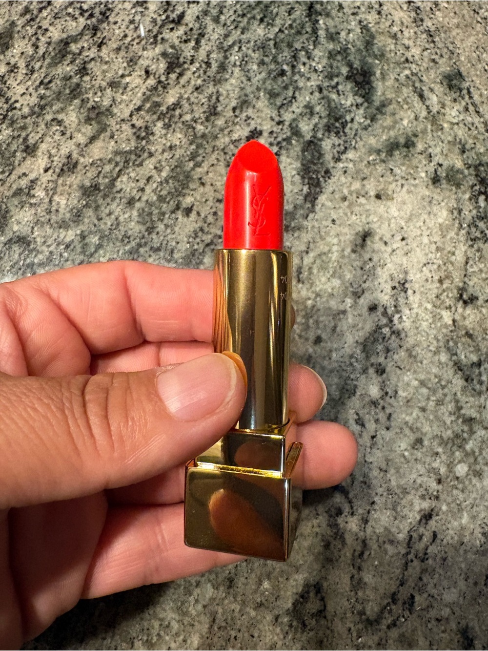 Yves Saint Laurent Classic Red Lipstick in Bold Red